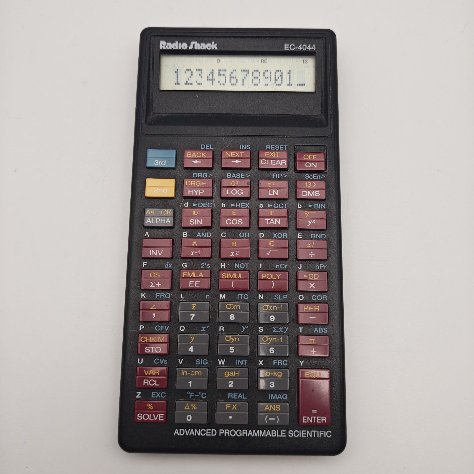 Radio Shack EC-4044 Vintage 1989 Scientific Calculator - READ DESC #4418