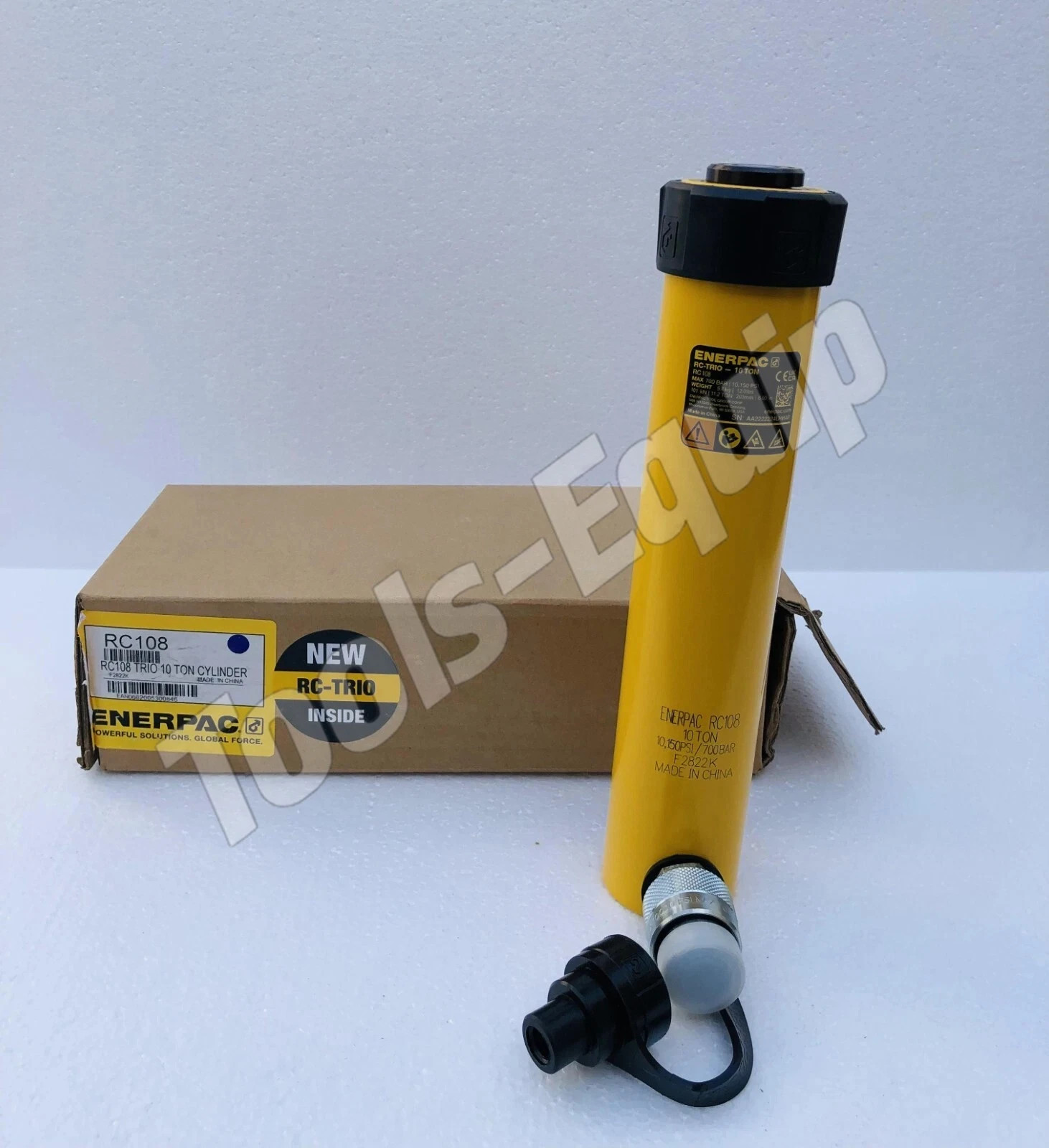 Enerpac RC 108 Trio Hydraulic Cylinder Single Acting 10 Ton Capacity 8\