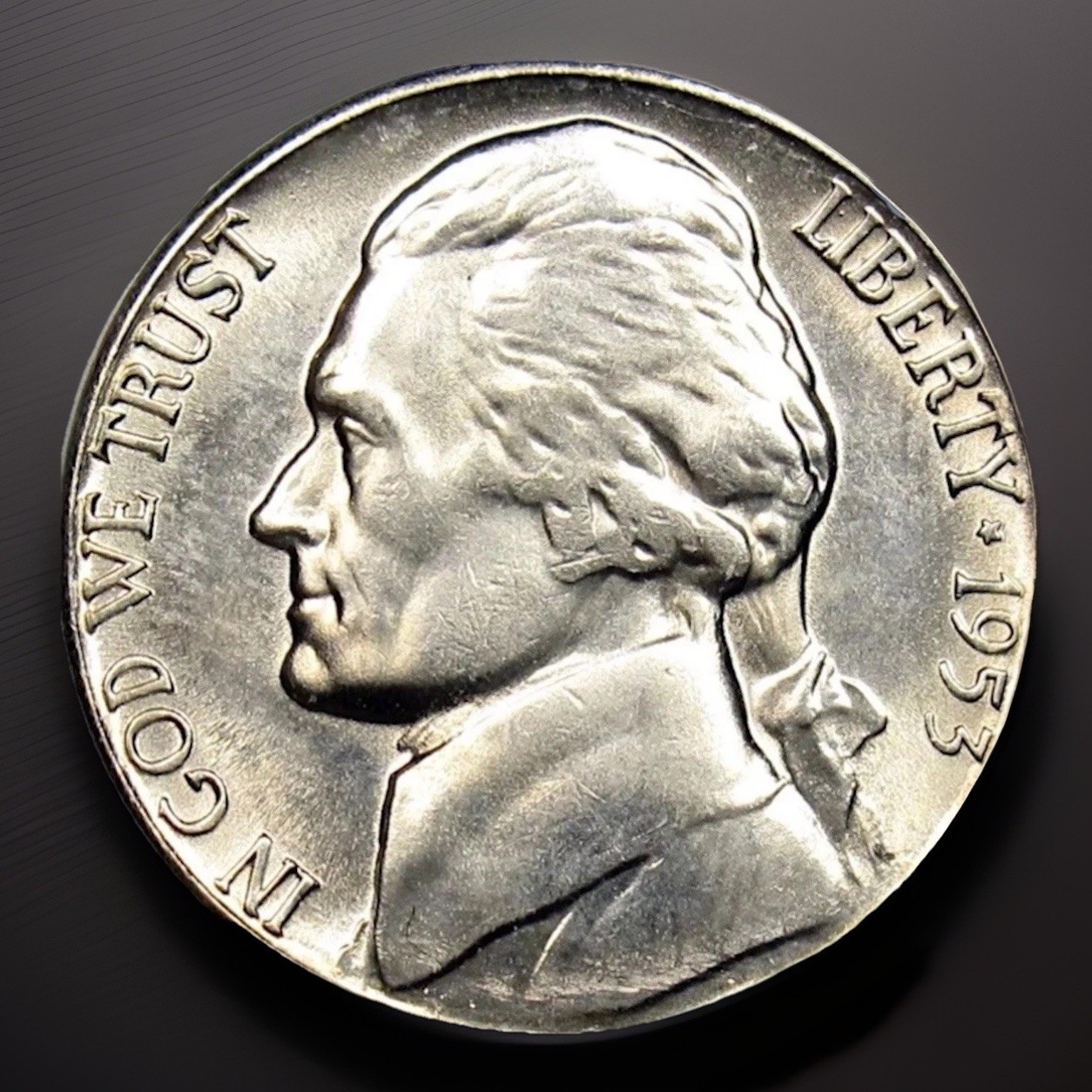 1953-S Jefferson Nickel GEM BU UNC From Original Roll FAST SHIPPING