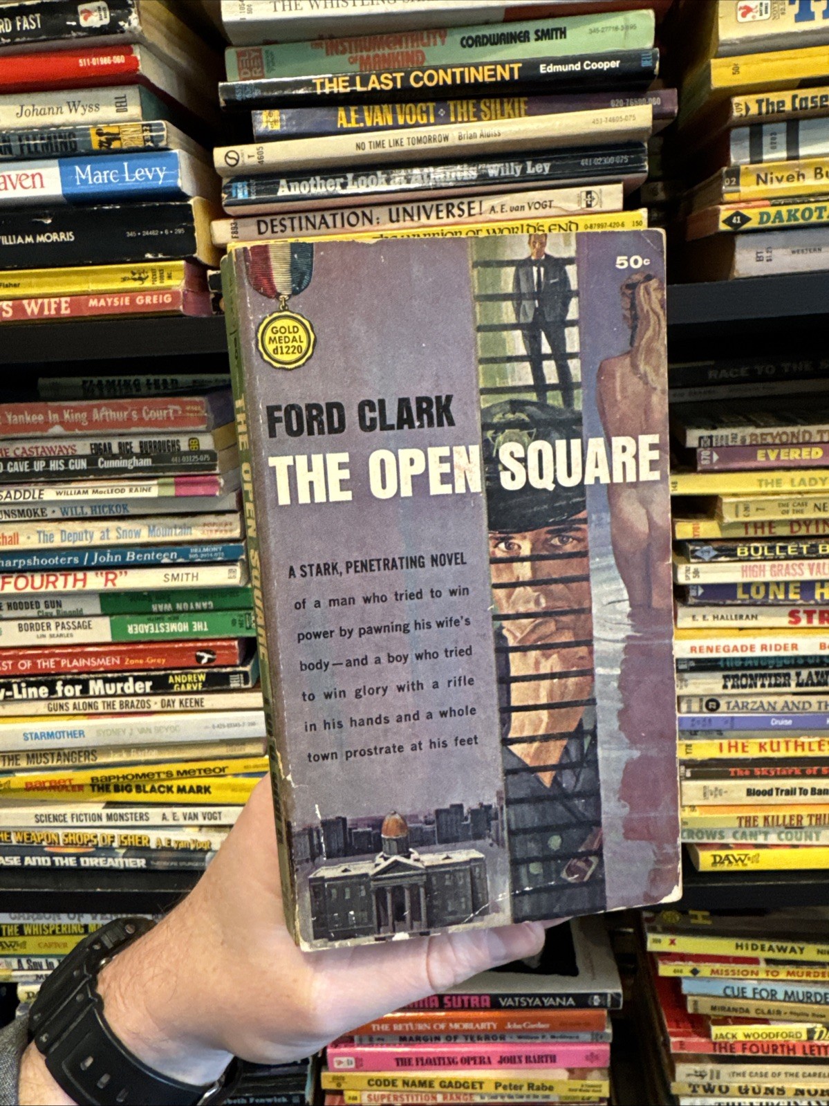 The Open Square by Ford Clark PB First Edition  Very Good 1962