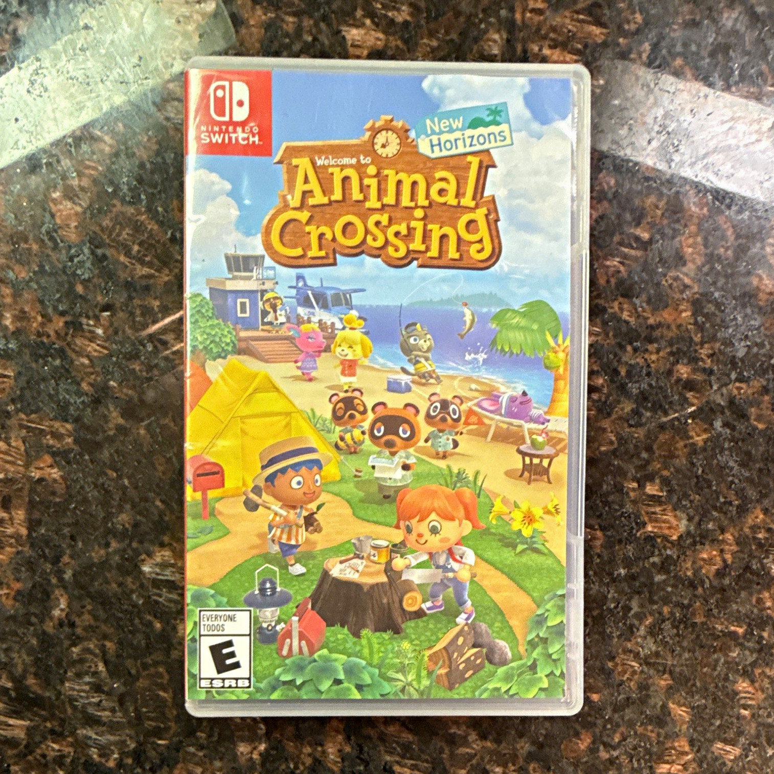 Animal Crossing: New Horizons Nintendo Switch 2020 E NTSC-U/C Game Card Case Animal Crossing: New Horizons Nintendo Switch 2020 E NTSC-U/C Game Card Case