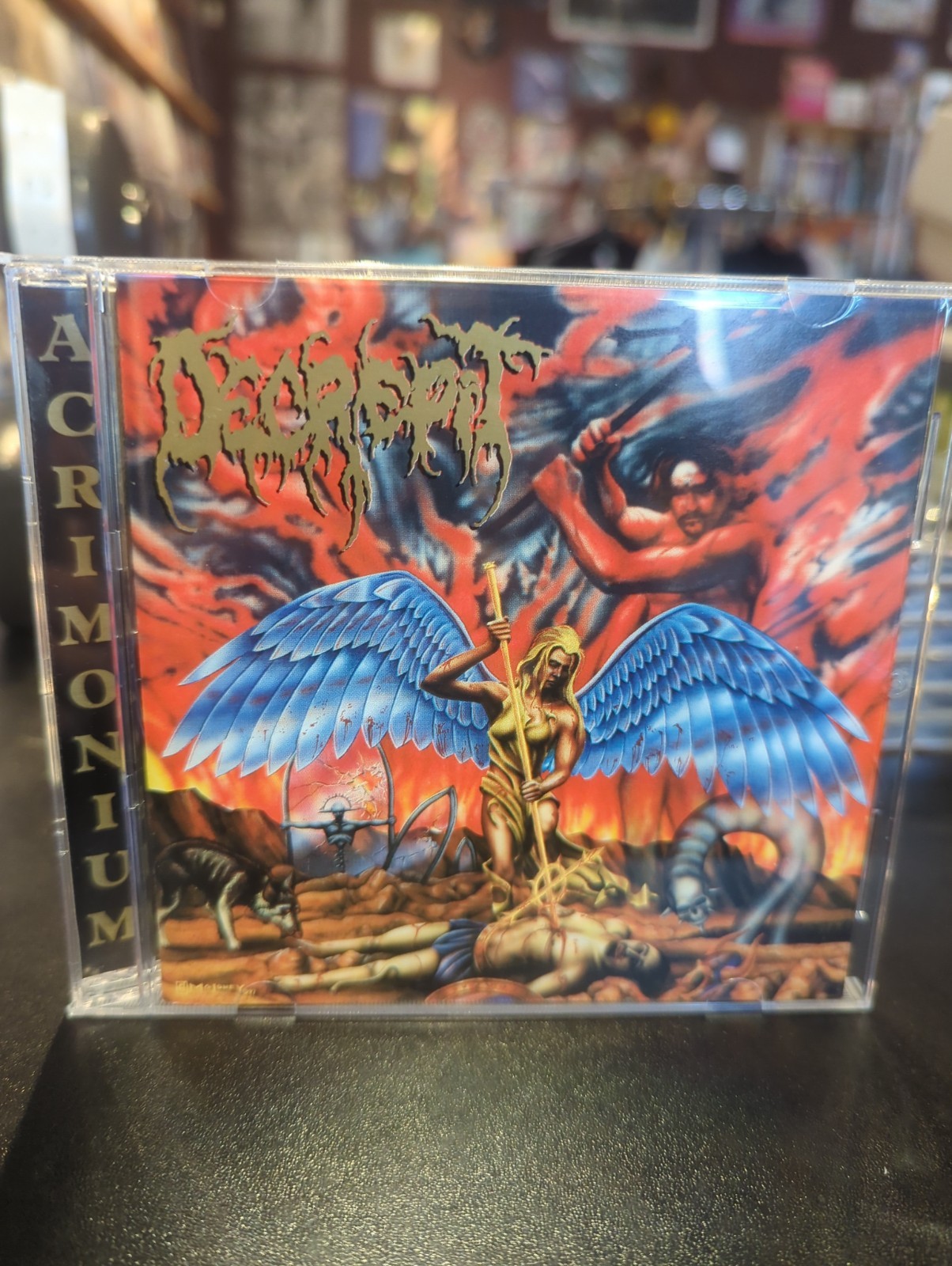 Decrepit Acrimonium CD Dismal Records 1997 Repress RARE Decrepit Acrimonium CD Dismal Records 1997 Repress RARE