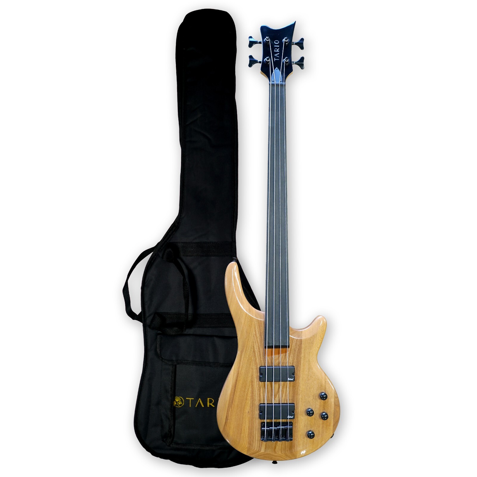 TARIO Fretless 4 String Electric Bass Bolt_On Maple Neck,basswood Body TARIO Fretless 4 String Electric Bass Bolt_On Maple Neck,basswood Body
