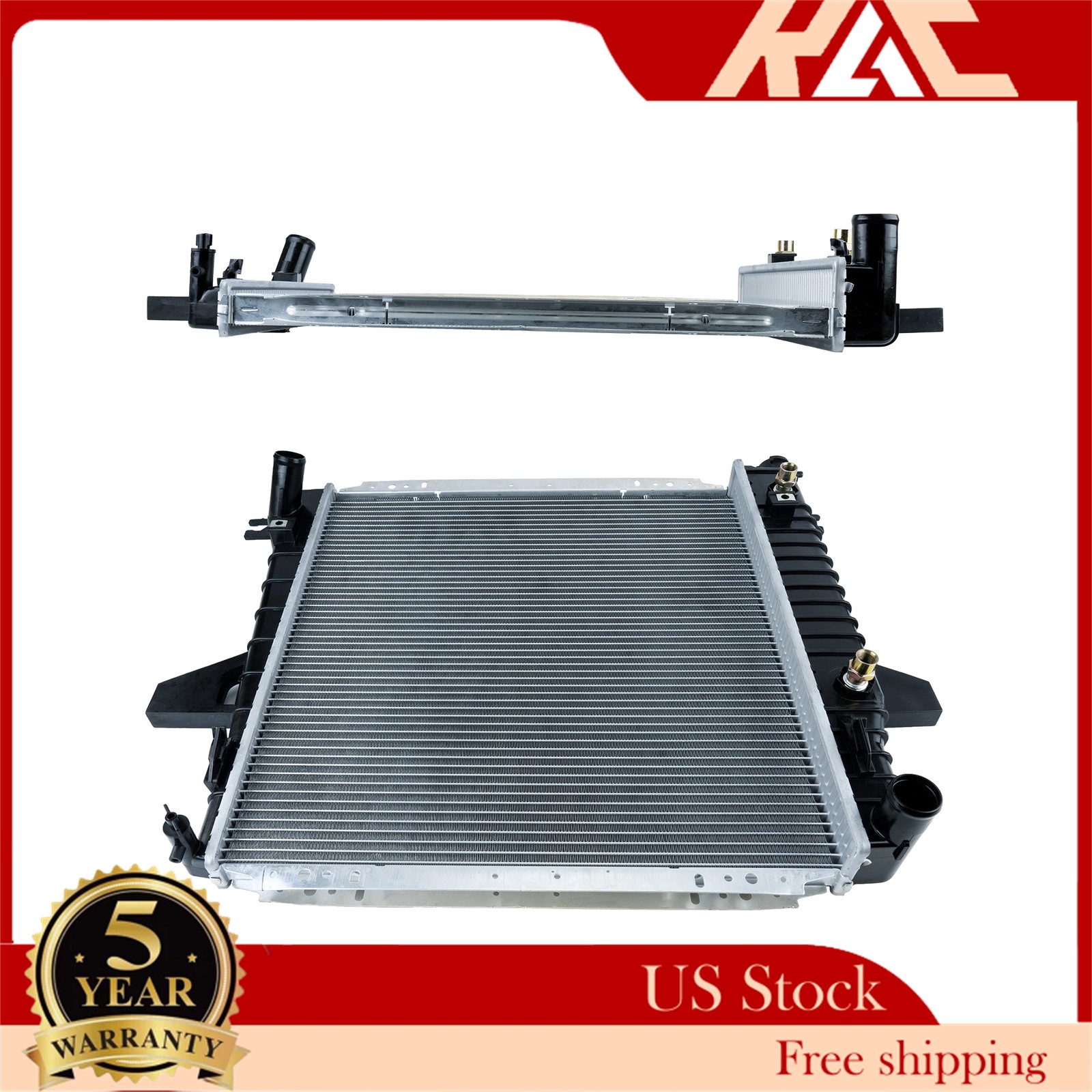CU2172 Radiator For 1998-2001 Ford Ranger L4 2.5L For Mazda B2500 All engine