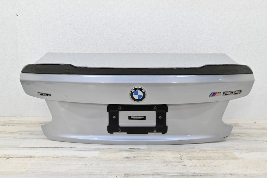 14-21 BMW F22 F87 Rear Trunk Lid Shell Panel Assembly W/ Camera Silver (A83) OEM