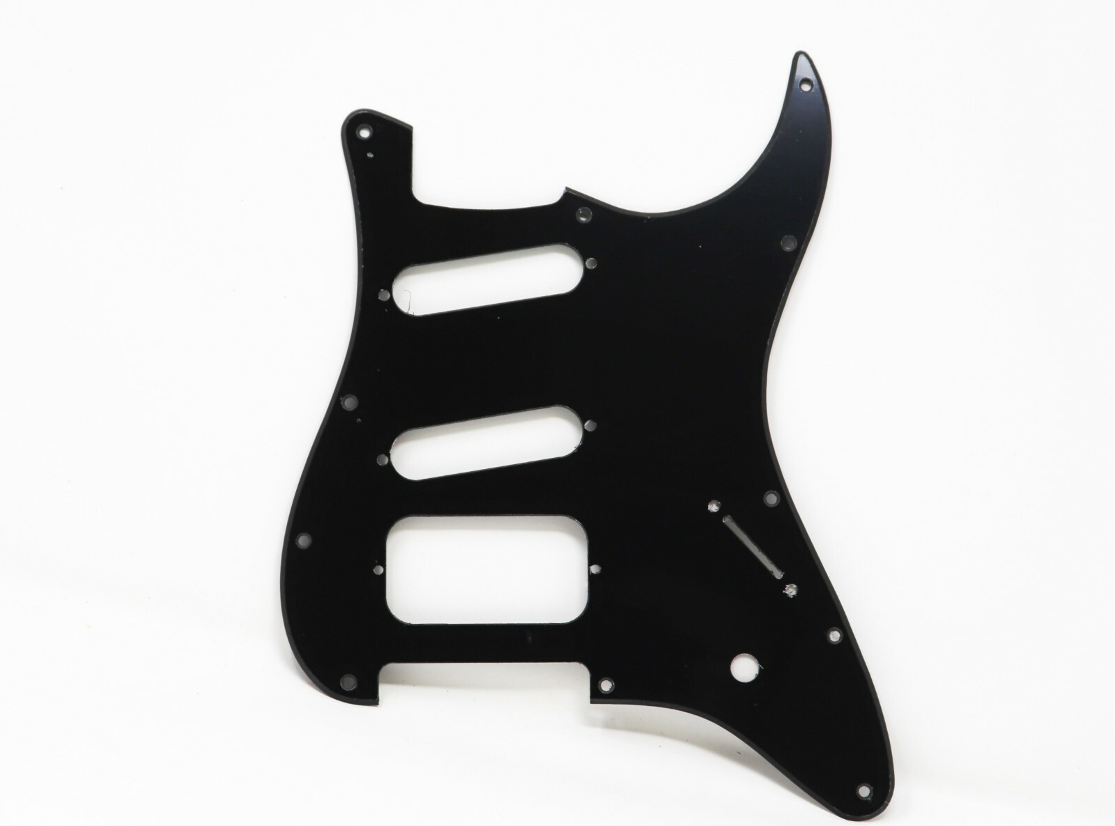 Jake E Lee Style Black Pickguard for S-Style Guitar SSH