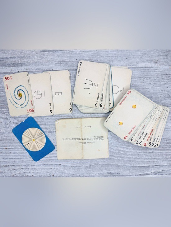 Vintage hard to find very rare zoptygian 1965 Westley l. rork space card game Vintage hard to find very rare zoptygian 1965 Westley l. rork space card game