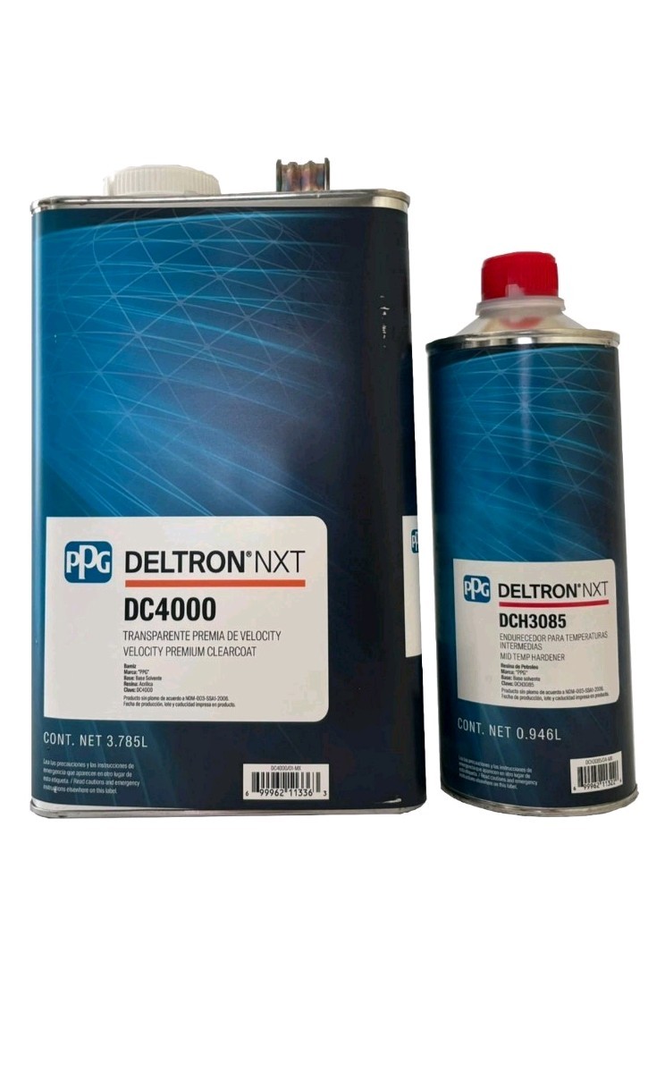 PPG Deltron DC4000 Clearcoat  with DCH3085 Activator Gallon Kit Automotive Ref.