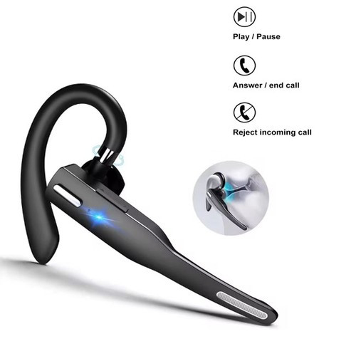 Wireless Ear-mounted Bluetooth 5.1 Hands-free Call Noise Reduction Headphone