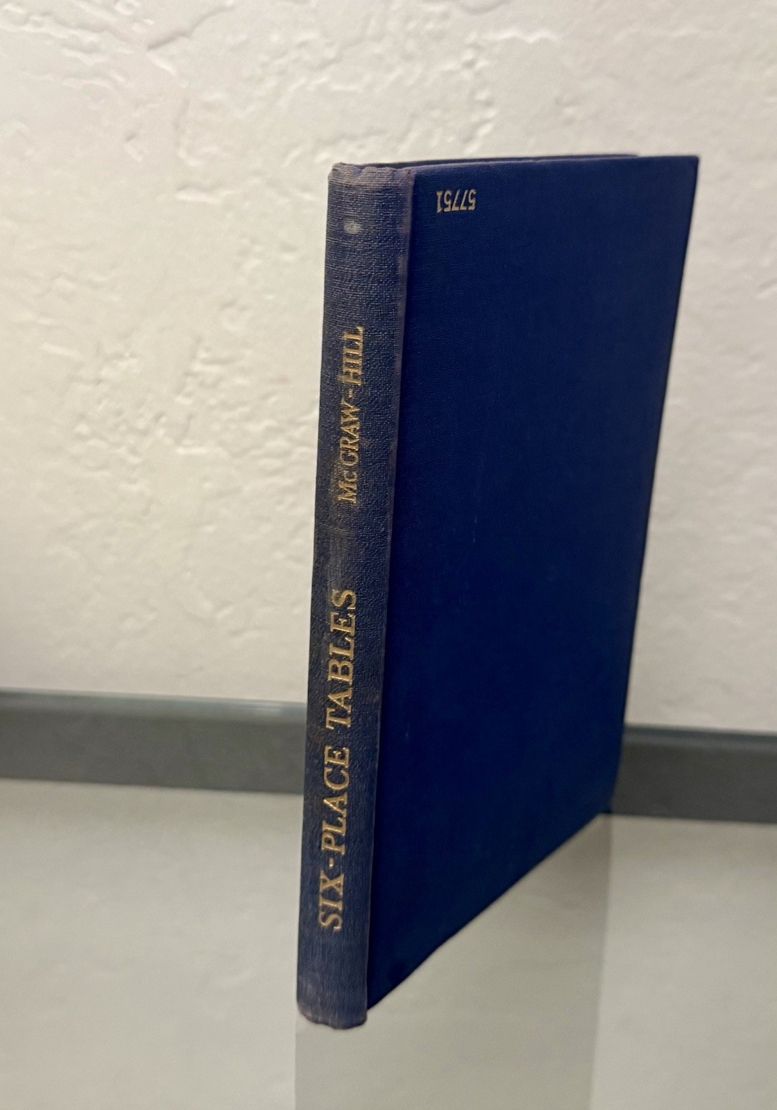 Six-Place Tables w/notes by Edward S. Allen 1947 Hardcover Six-Place Tables w/notes by Edward S. Allen 1947 Hardcover