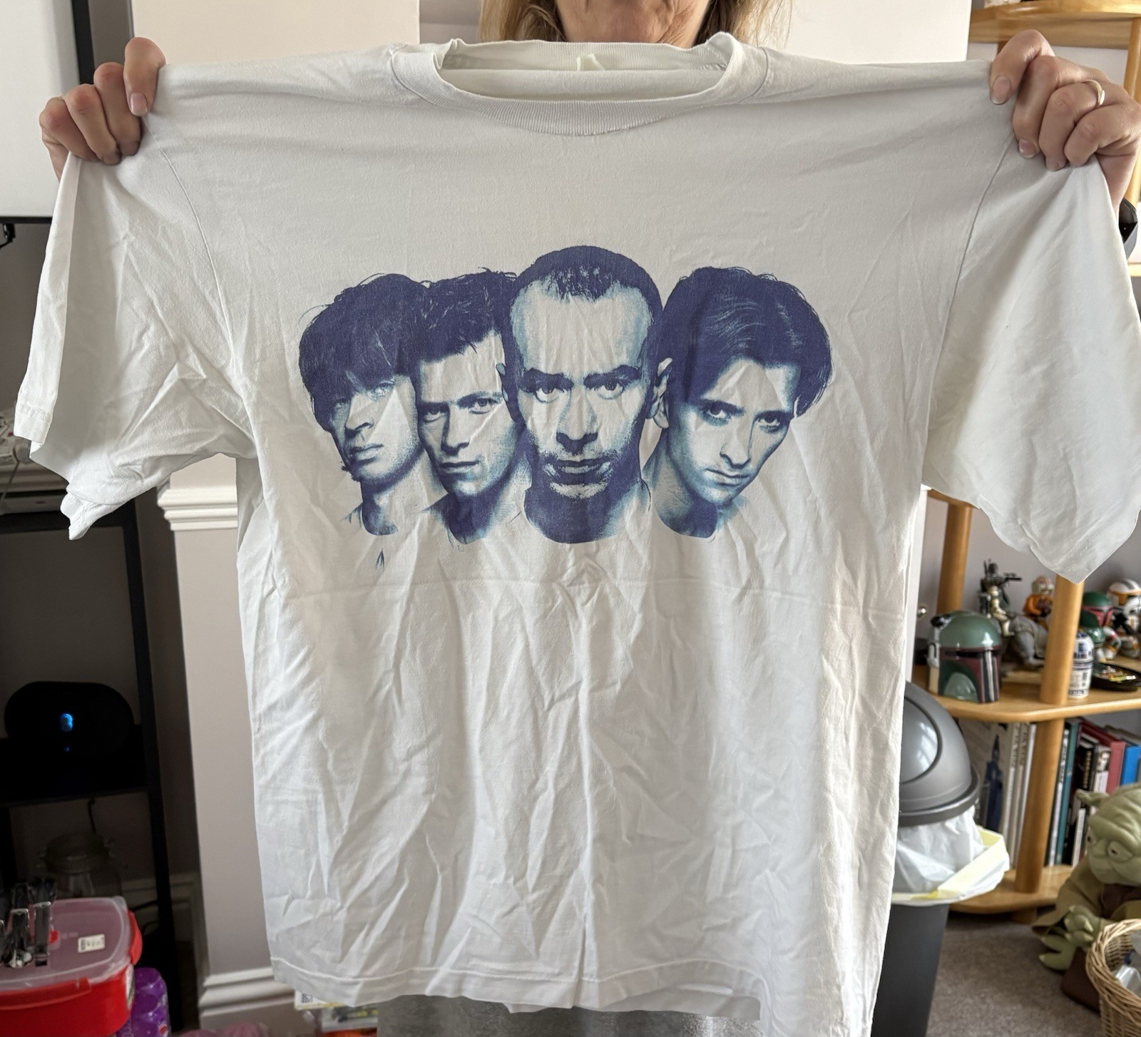 VINTAGE 1989 The The vs The World Tour T-Shirt - Single Stitch - Paper Tag