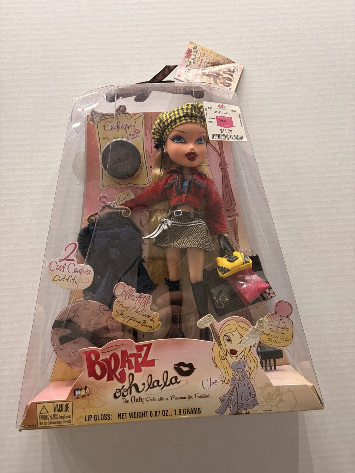 MGA Bratz Ooh La La Cloe Fashion Doll Paris Edition NIB New In Box Sealed MGA Bratz Ooh La La Cloe Fashion Doll Paris Edition NIB New In Box Sealed