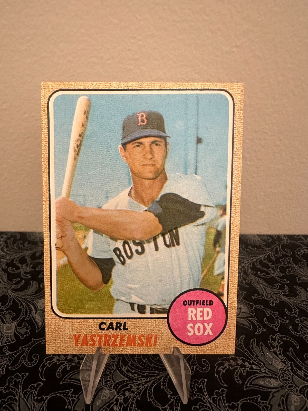 1968 Topps Carl Yastrzemski #250 1968 Topps Carl Yastrzemski #250