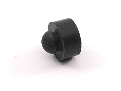 Small Rubber Push-in Ridged Stem Bumpers 1/2\