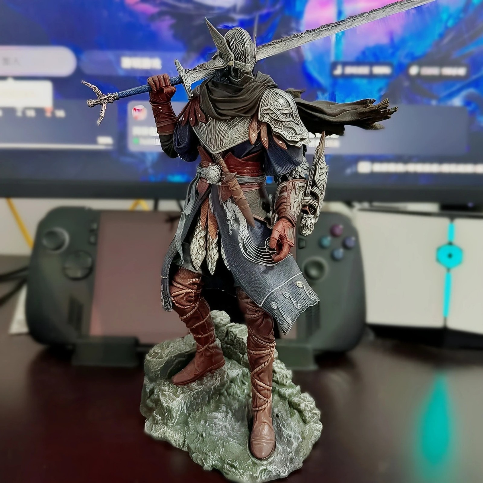 New 24cm Elden Ring Figure Tracker Figures Pvc Statue Model Doll Cute Collection New 24cm Elden Ring Figure Tracker Figures Pvc Statue Model Doll Cute Collection