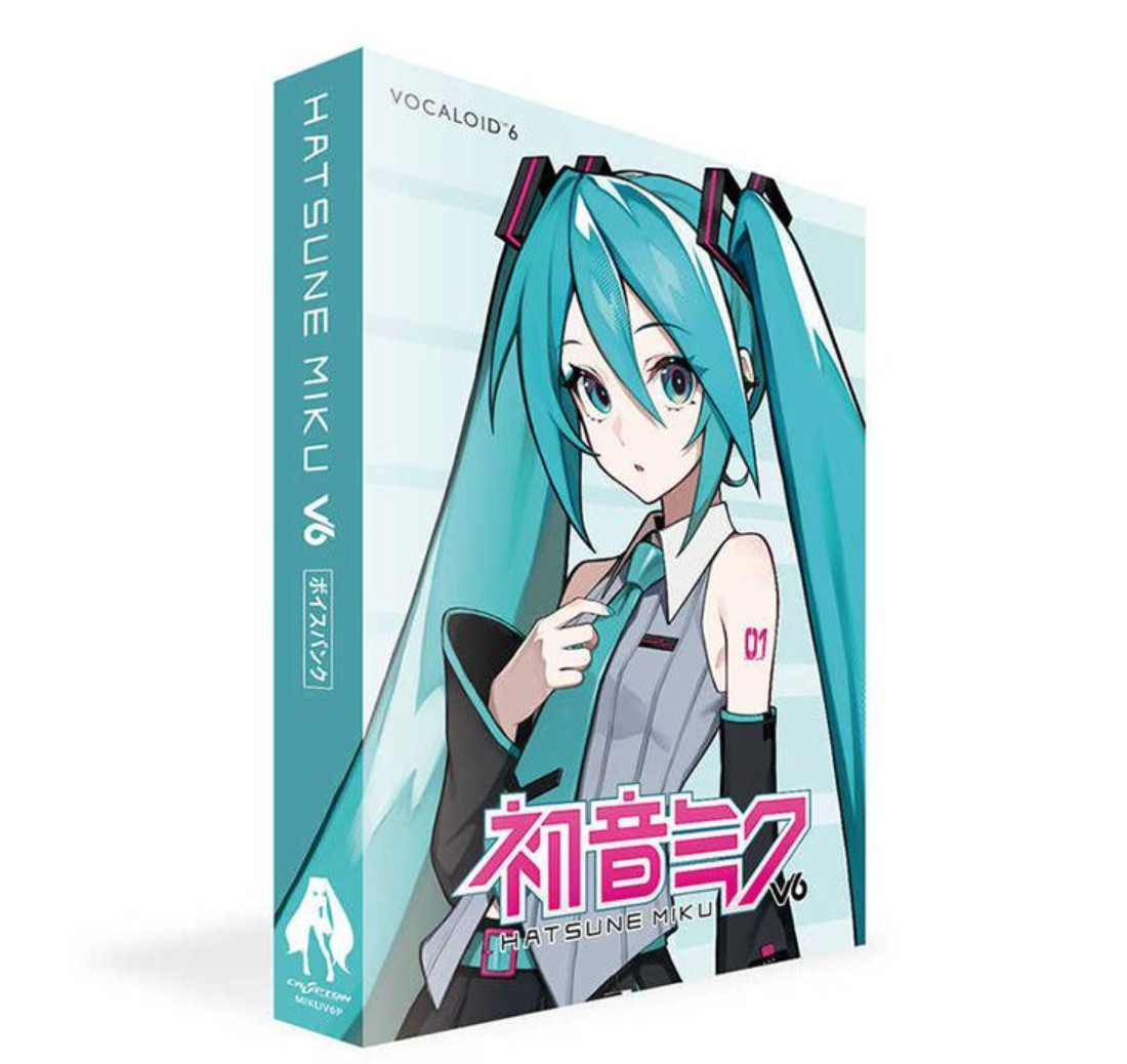 Hatsune Miku V6 VOCALOID6 Voicebank Package Windows Mac Crypton Japan