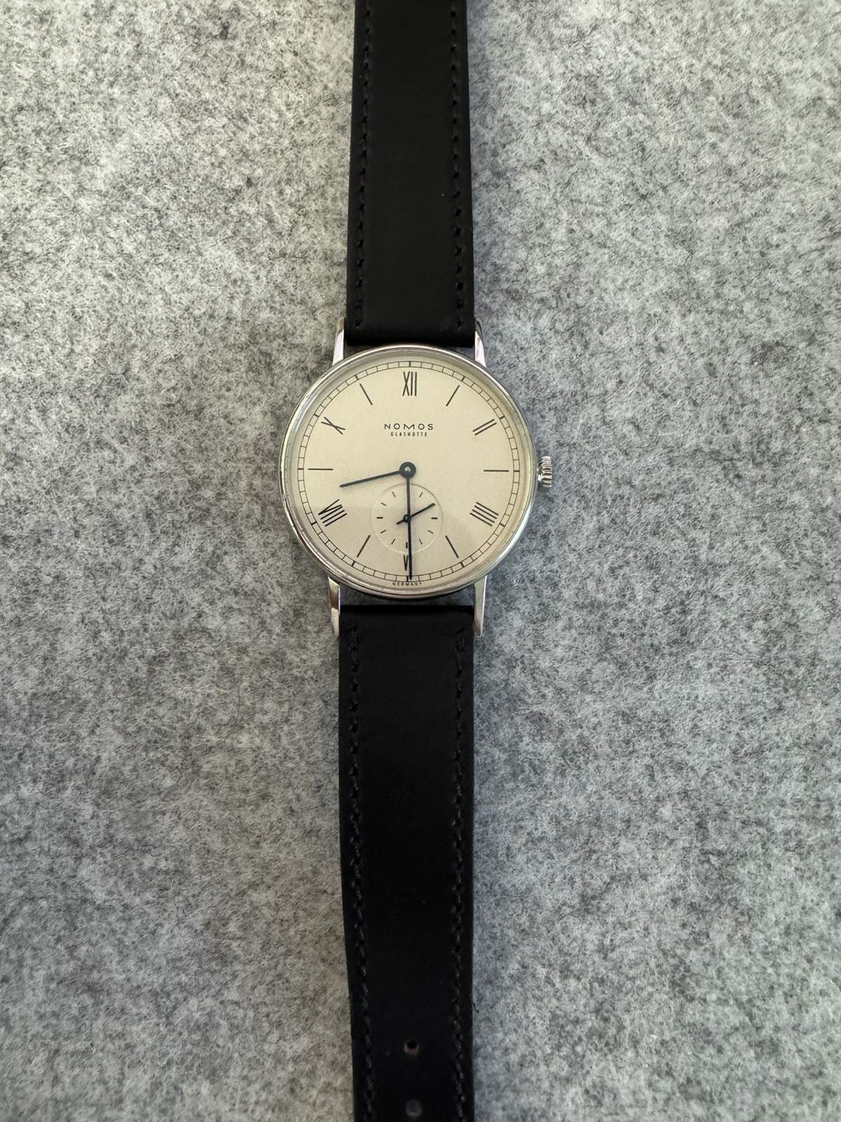 NOMOS Glashütte Ludwig Glass-Bottom Ref. 205