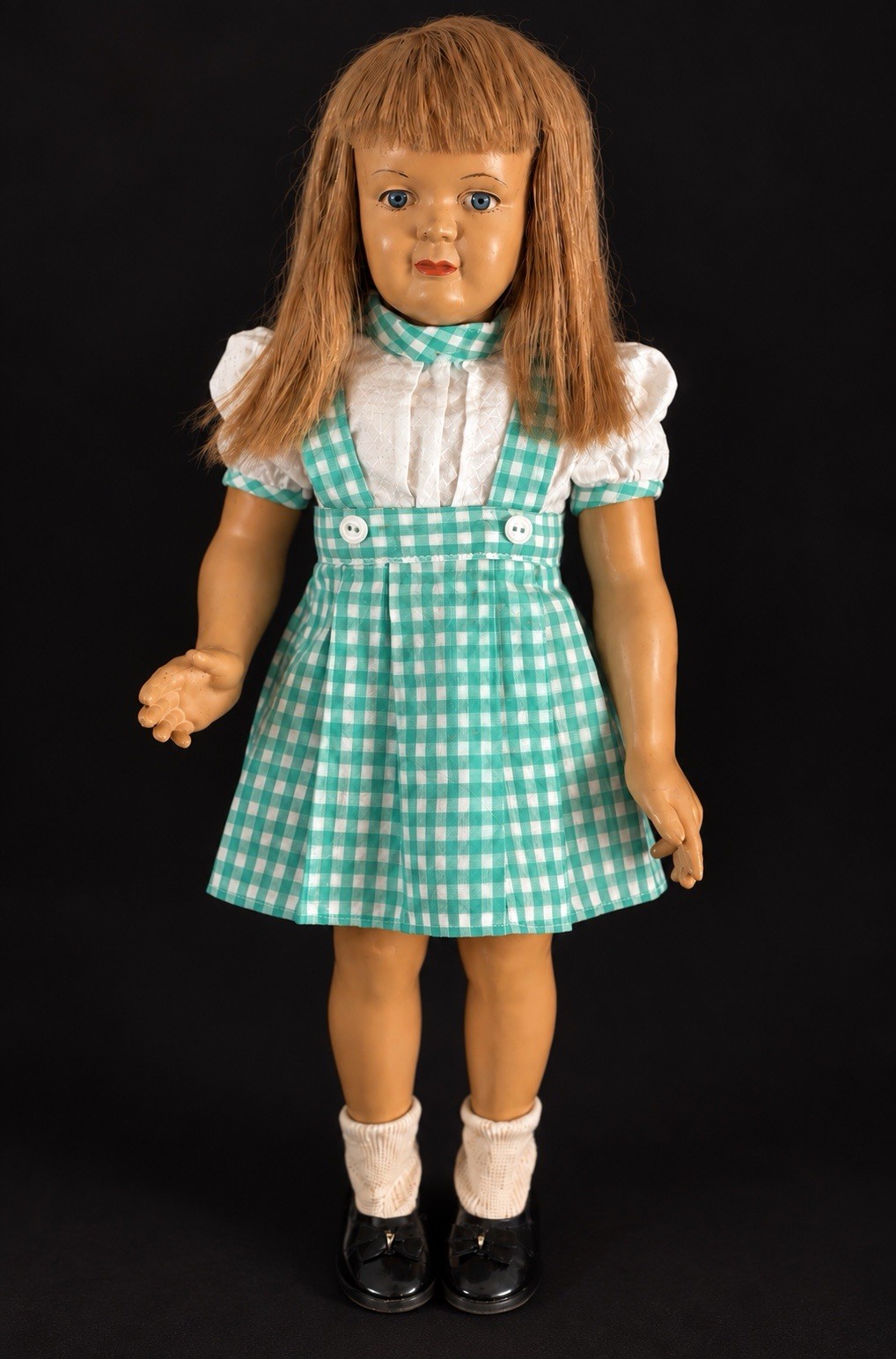 Rare 1940s Dewees Cochran Priscilla Bushnell Latex Composition Doll Effanbee Era