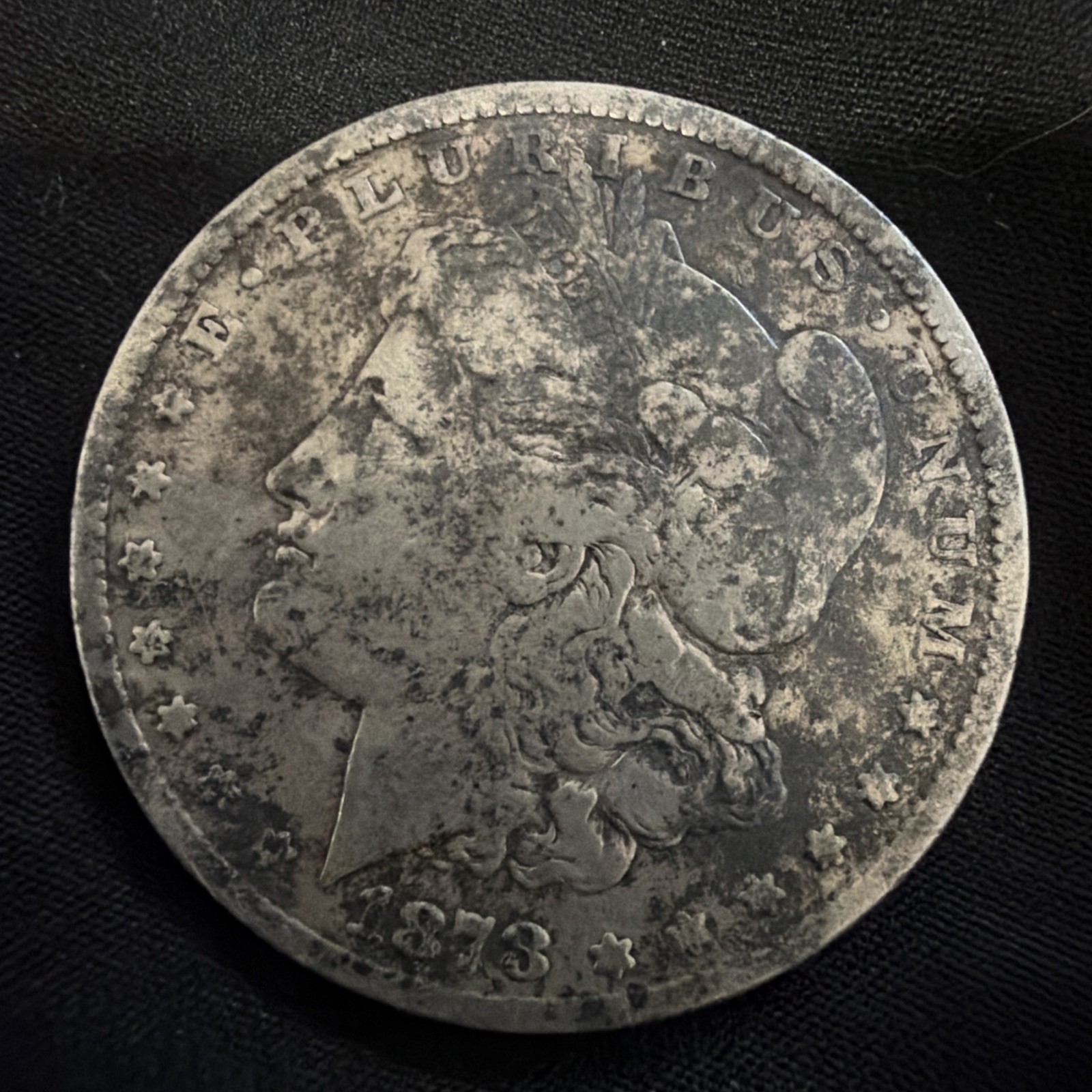 1878-CC $1 MORGAN SILVER ONE DOLLAR 1878-CC $1 MORGAN SILVER ONE DOLLAR
