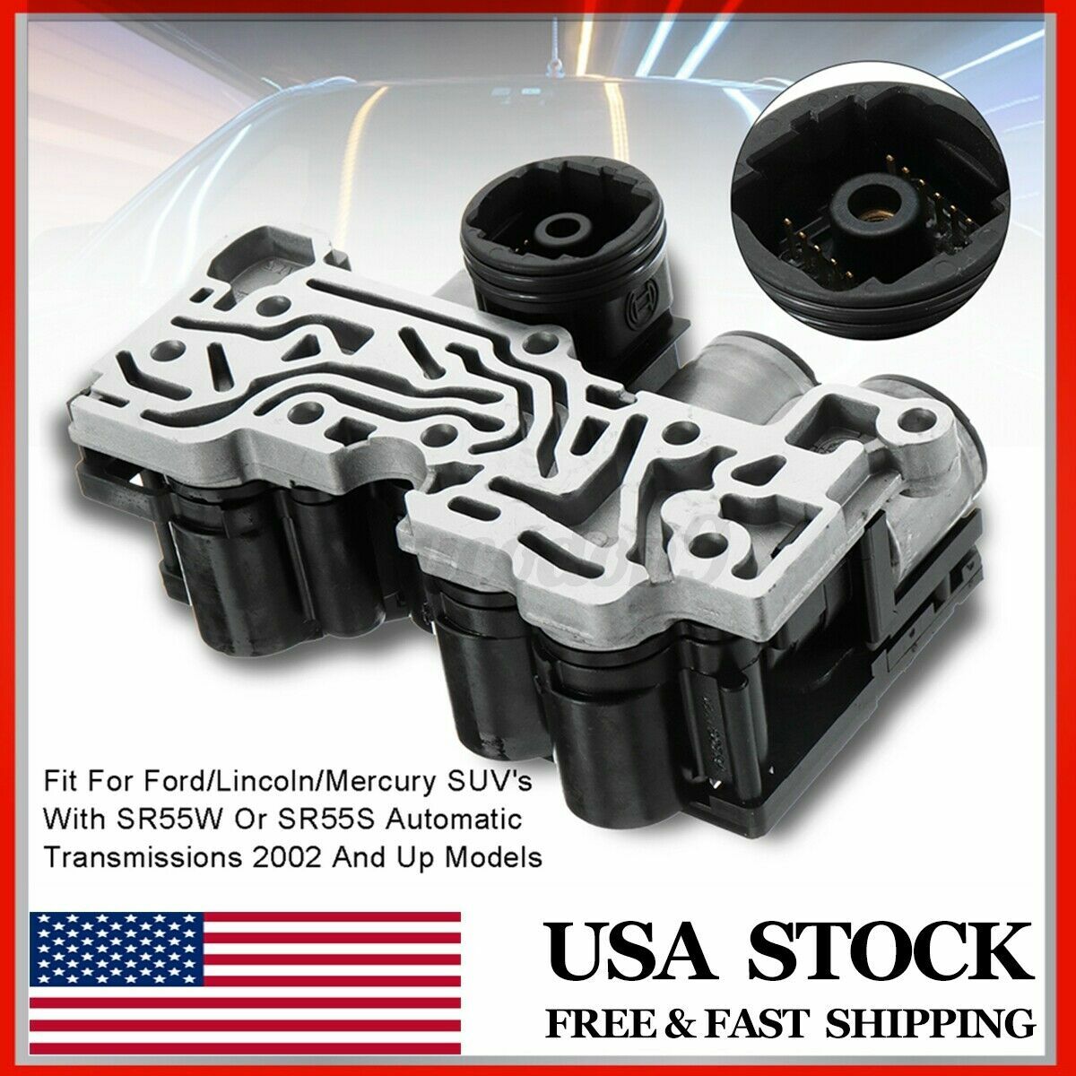  5R55S 5R55W solenoid block pack updated for Ford EXPLORER  2002