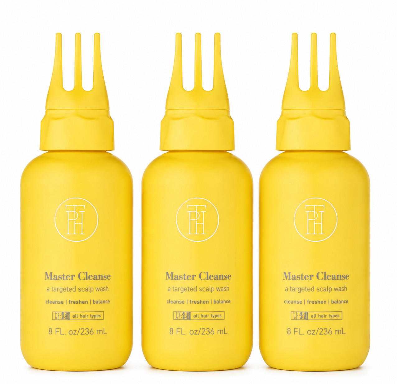 3 Pack TPH By Taraji Master Cleanse Scalp Shampoo and Hydrating