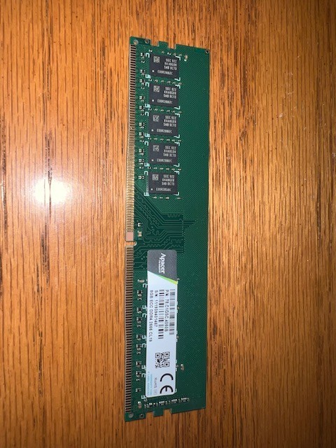 Apacer 8GB (1x8GB) RAM DDR4 2400MHz CL19 P/N 78.C1GSC.4050B Apacer 8GB (1x8GB) RAM DDR4 2400MHz CL19 P/N 78.C1GSC.4050B