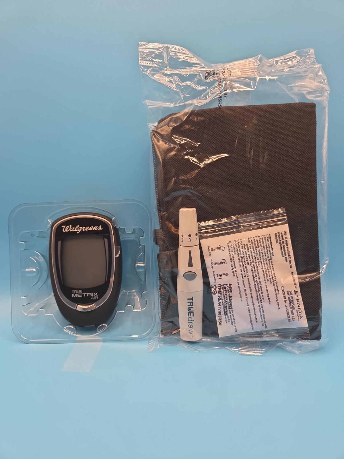 Walgreens TRUE METRIX AIR Self-Monitoring Blood Glucose Meter~Exp~2030~