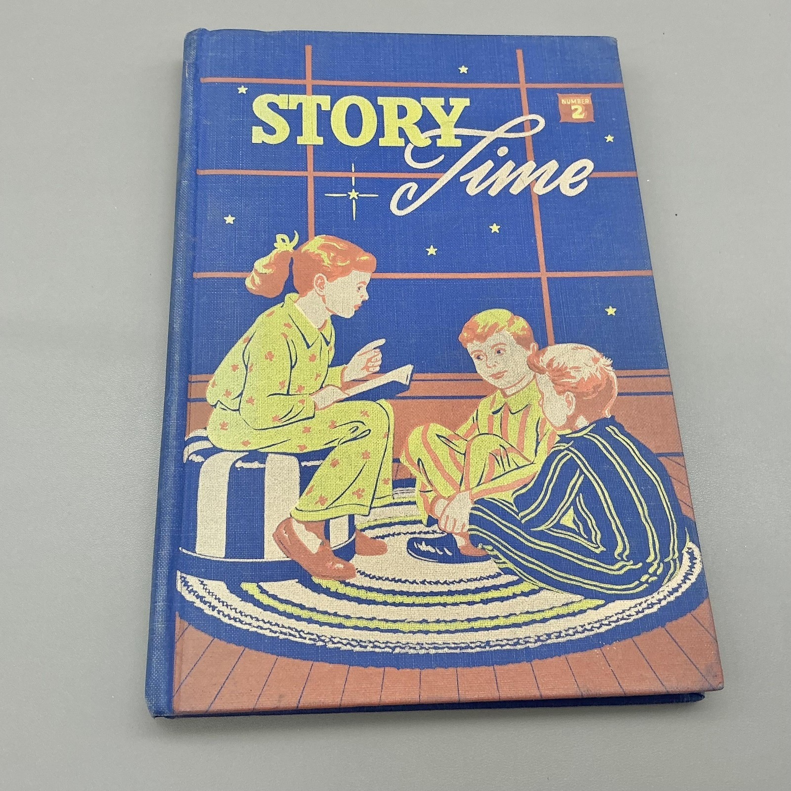 Story Time Number 2 Vintage 1955 Children\'s Hardcover Southern Publishing Book