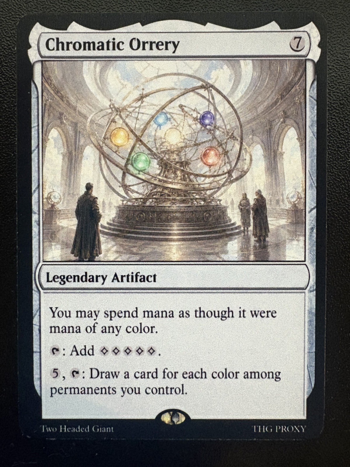 MTG Chromatic Orrery Playtest MTG Chromatic Orrery Playtest