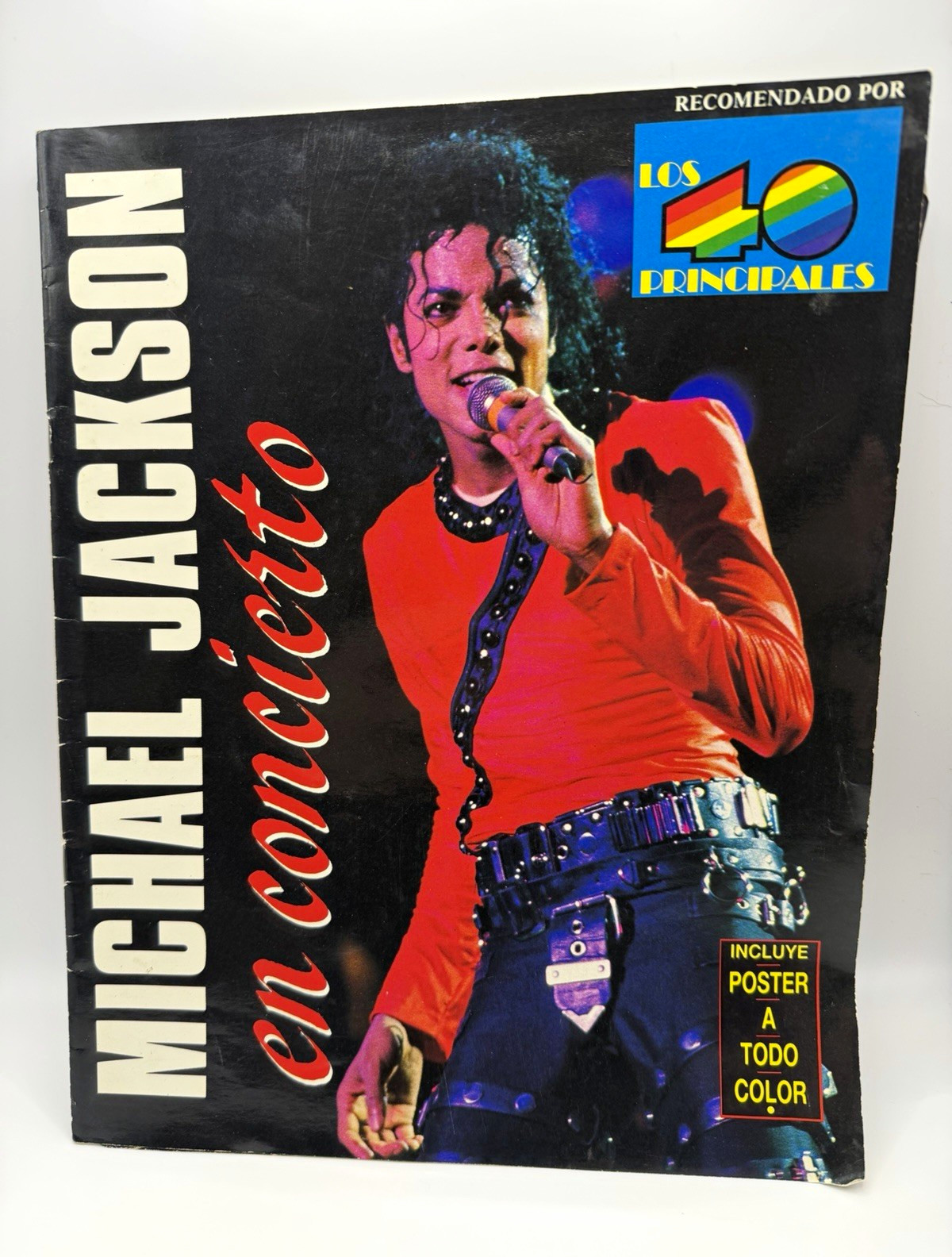 Michael Jackson In Concert IN SPANISH 1988 COLLECTABLE  HARD TO FIND see details
