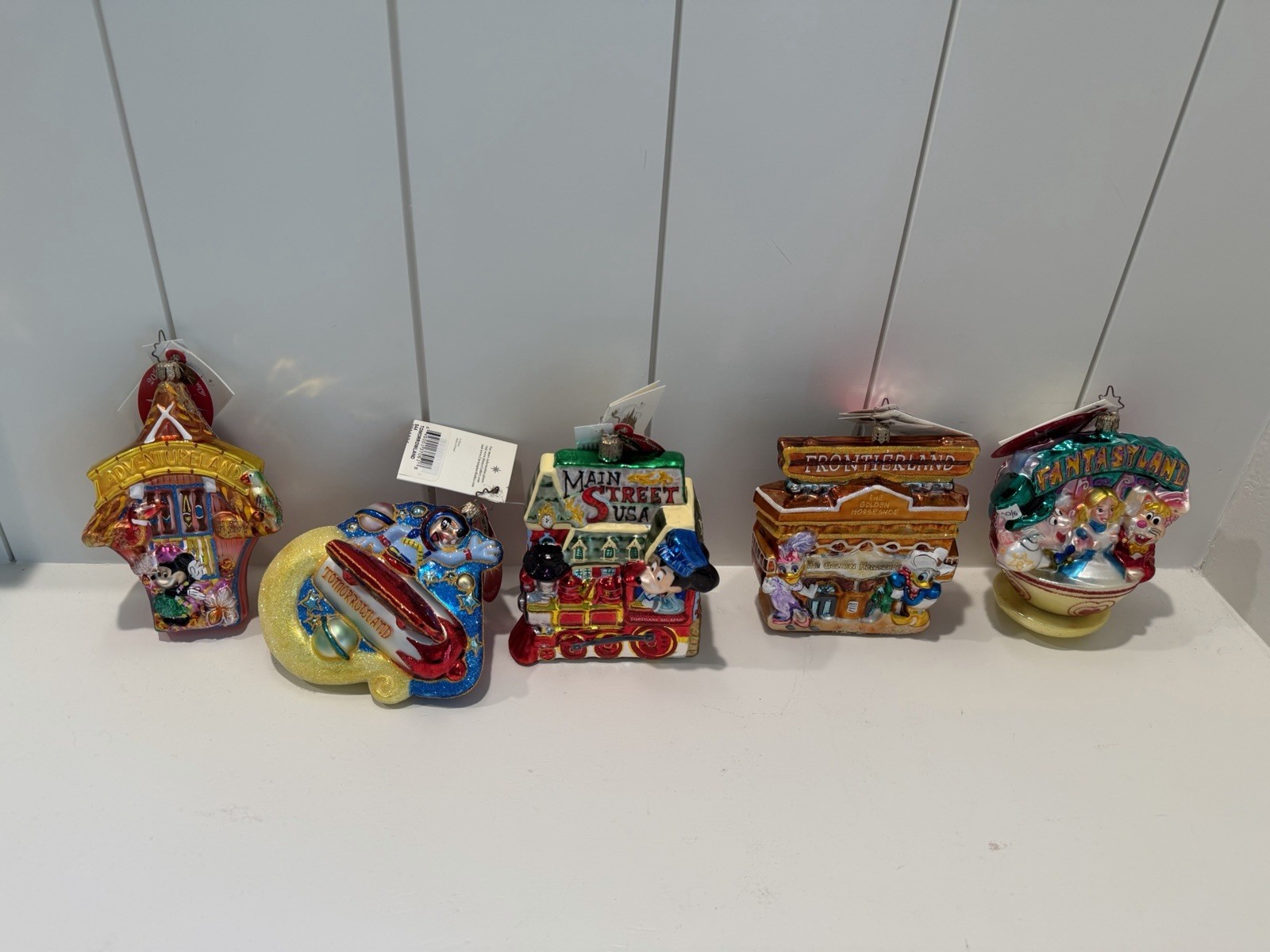 RARE Christopher Radko Disneyland Disney 50th Anniversary  Land Collection