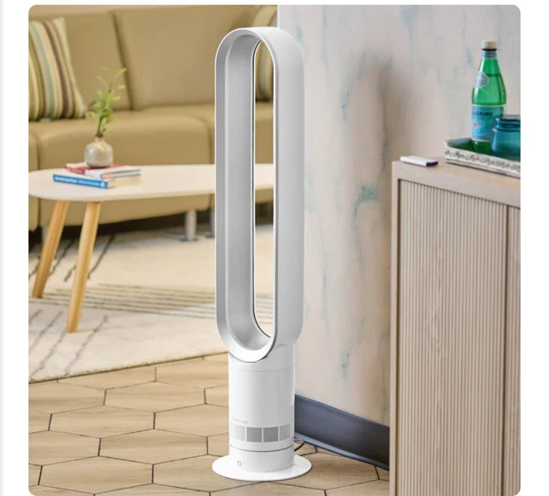 Dyson Cool AM07 Bladeless Tower Fan White – 10 Speeds - Slim Modern Design - NEW
