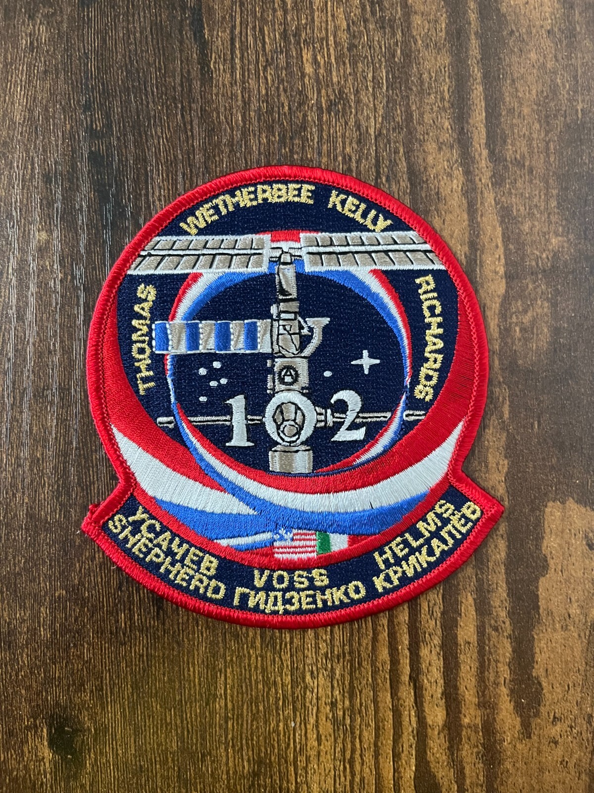 Vintage NASA Patch Mission STS-102 - Unused Great Condition