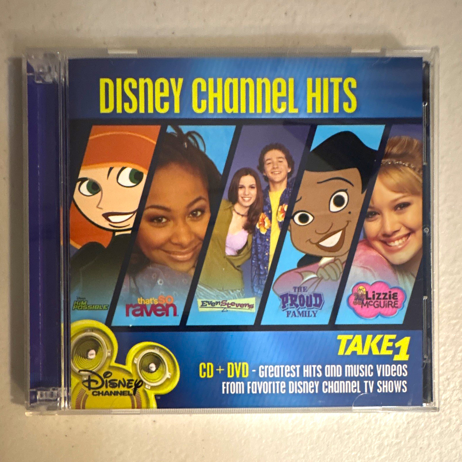 Disney Channel Hits Take 1 CD+DVD Walt Disney Records 2004 Bonus Videos Disney Channel Hits Take 1 CD+DVD Walt Disney Records 2004 Bonus Videos