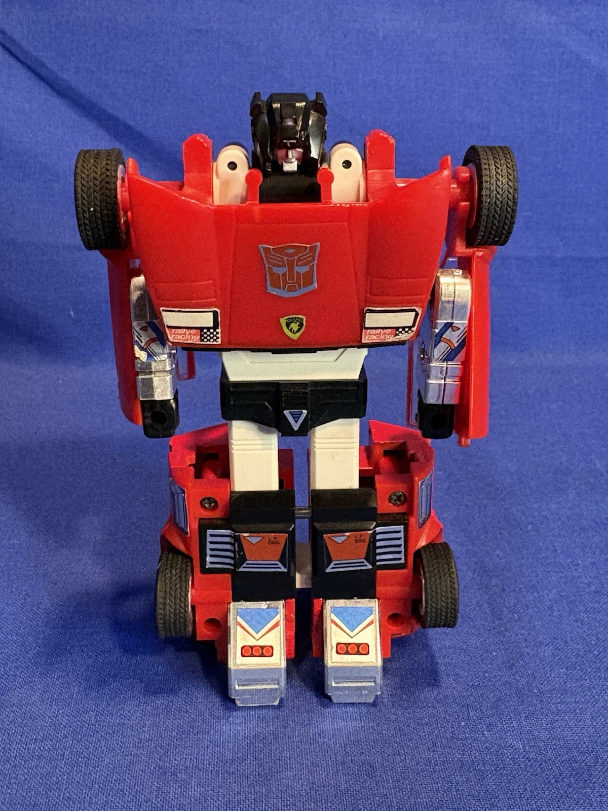 Vintage 1982 Transformers G1 SIDESWIPE RED LAMBORGHINI Autobot Hasbro Takara