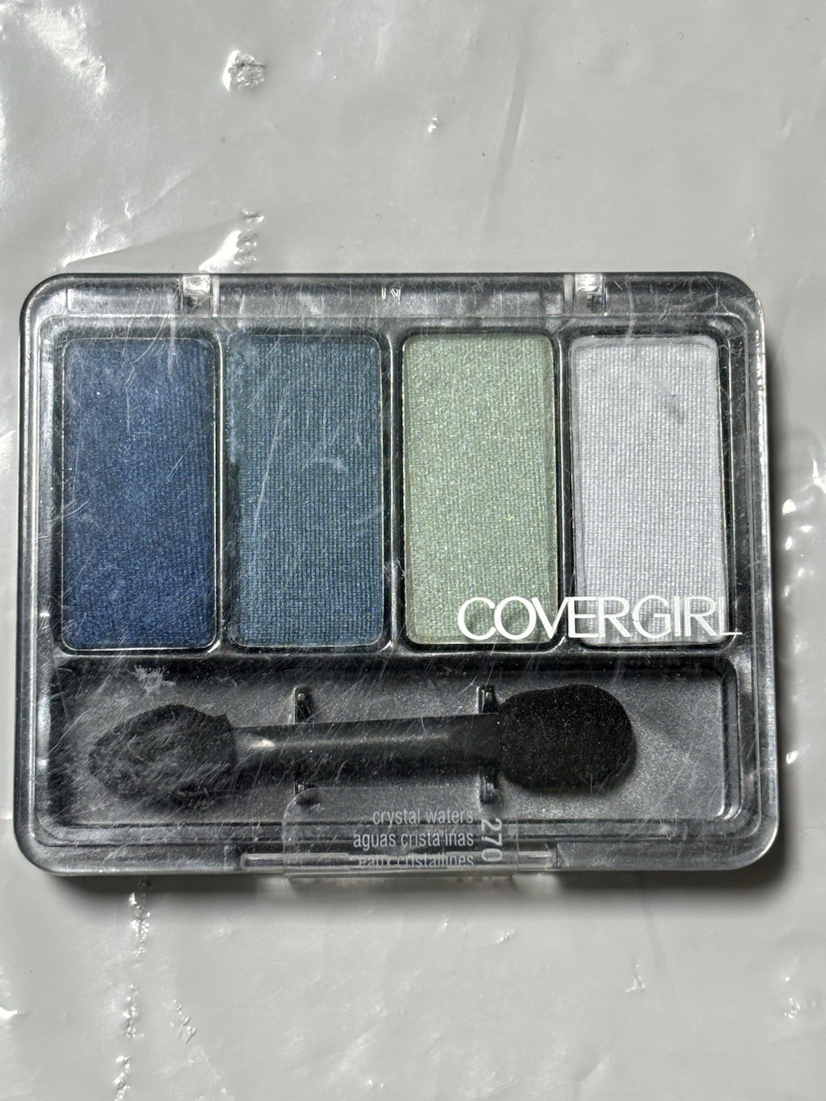 RARE HTF DISCONTINUED Covergirl Eye Enhancers Quad #270 Crystal Waters Sealed