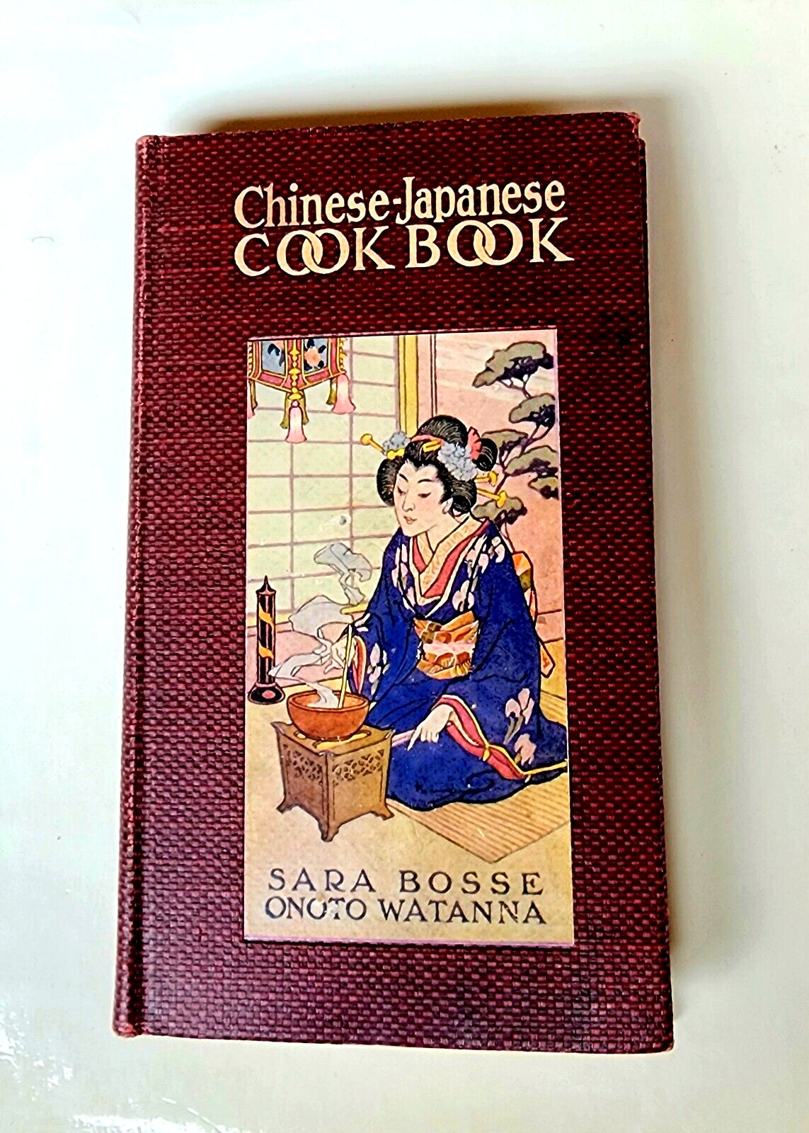 Rare 1914 CHINESE - JAPANESE COOK BOOK FiRST EDiTION  SARA BOSSE ONOTO WATANNA
