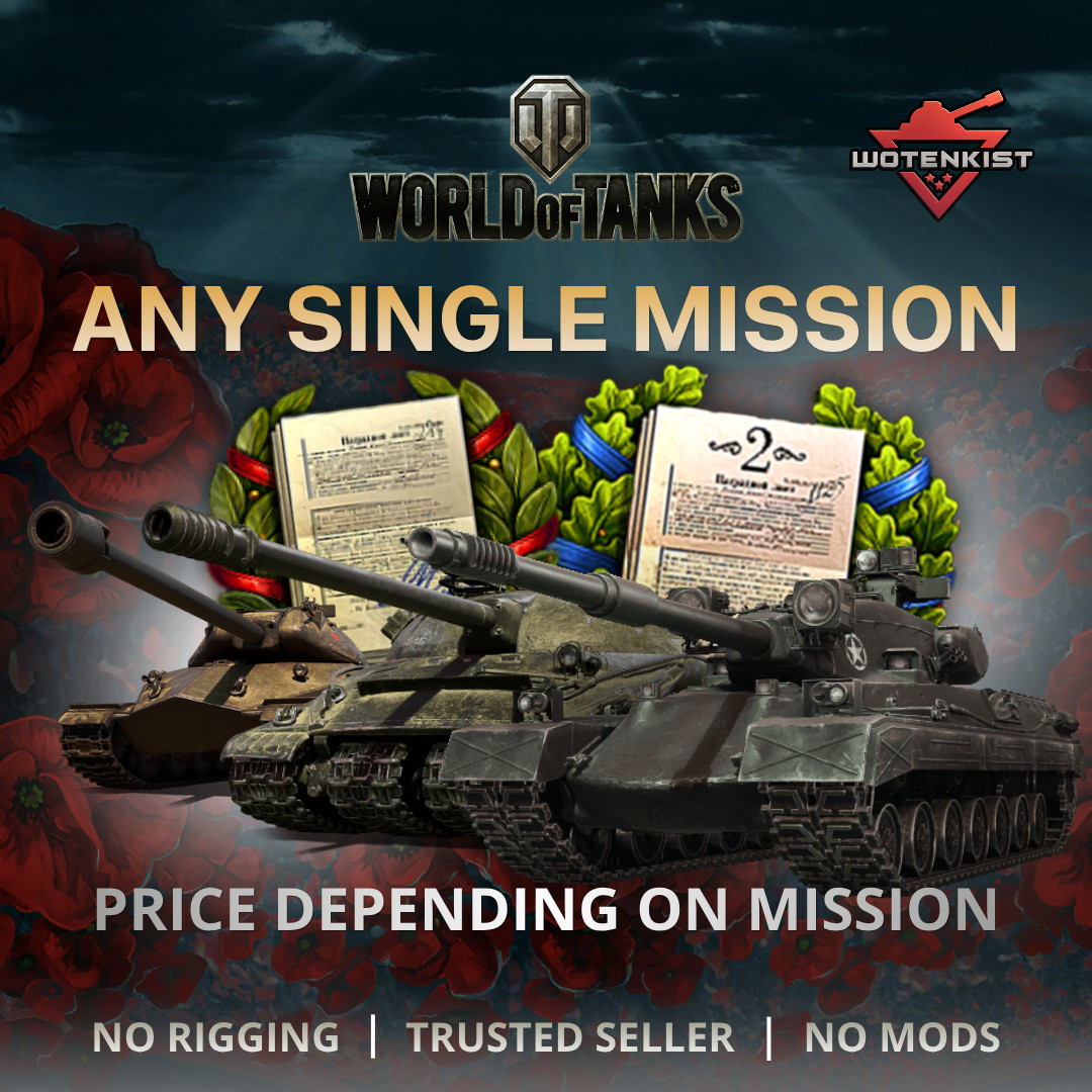 WoT World of Tanks 🔥 MISSIONS Black Rock✅ Obj 279✅ Obj 260✅ EU/NA✅ NO RIGGING✅