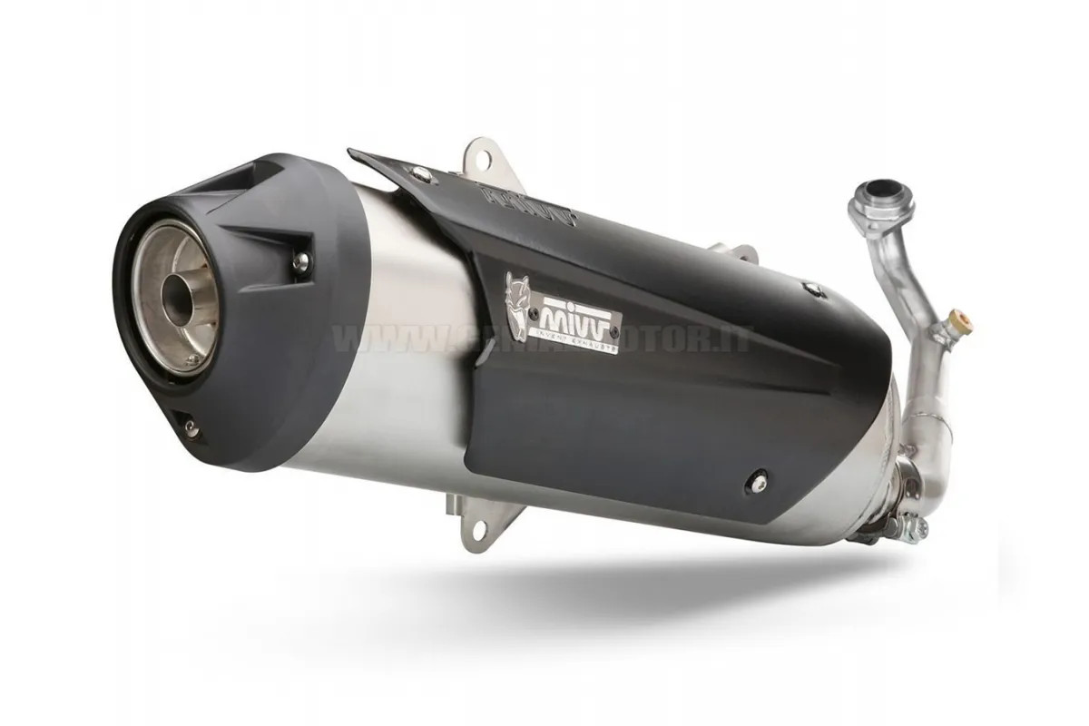 Mivv Complete Exhaust Urban Stainless Steel for Yamaha Majesty 400 2004 > 2006