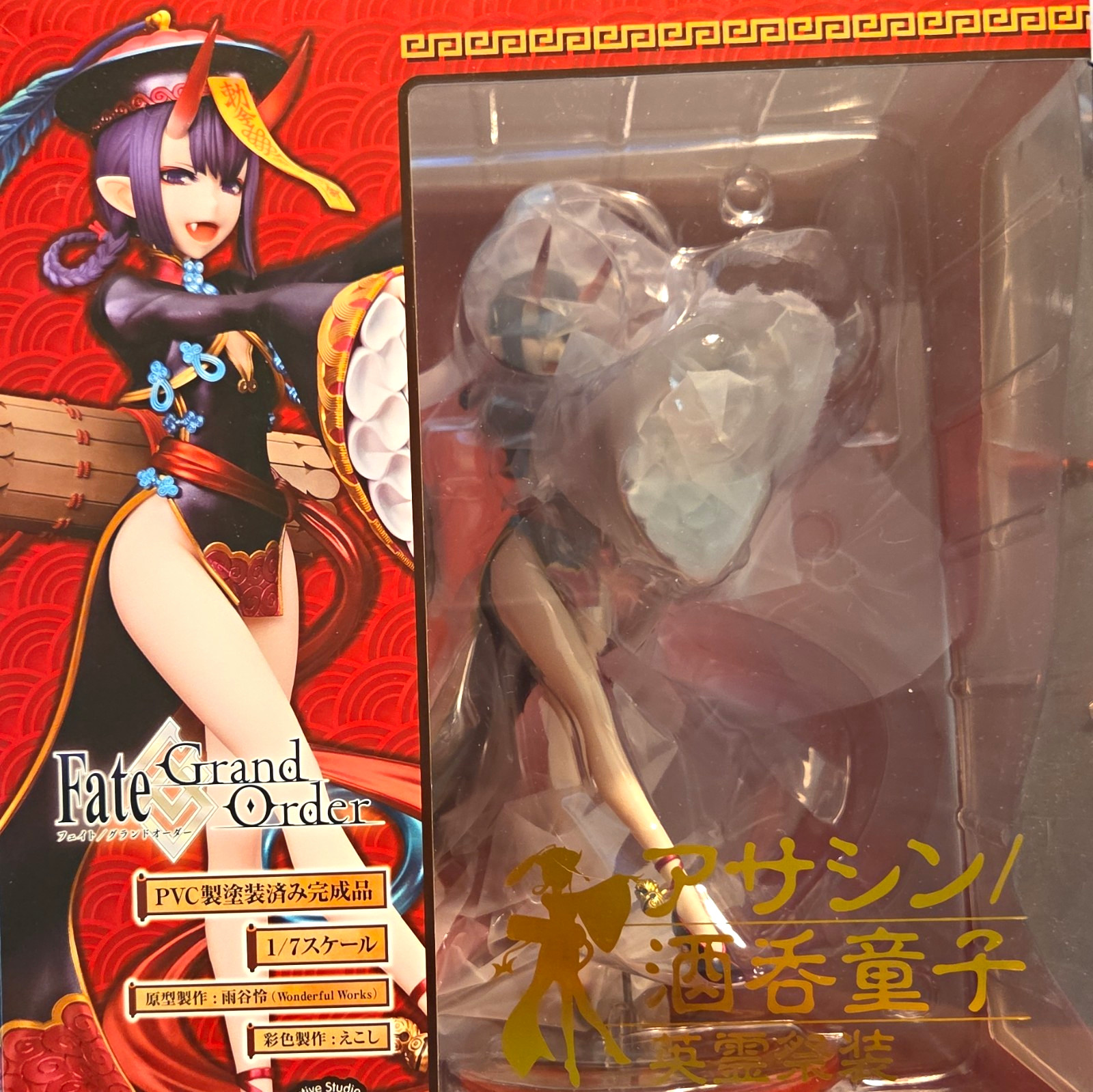 ques Q Fate/Grand Order Assassin Shuten-Douji Heroic Spirit Fest 1/7 PVC
