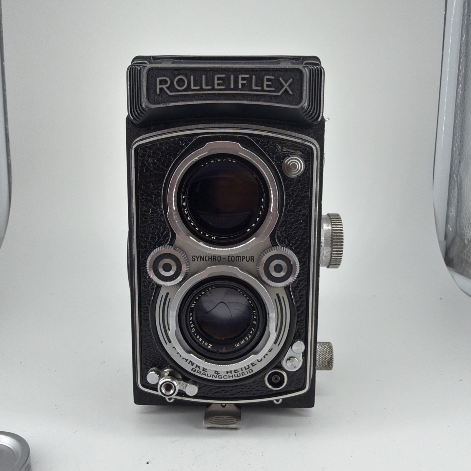 Rollei Rolleiflex 3.5A Type II Tessar 75mm f/3.5 - For Parts Rollei Rolleiflex 3.5A Type II Tessar 75mm f/3.5 - For Parts