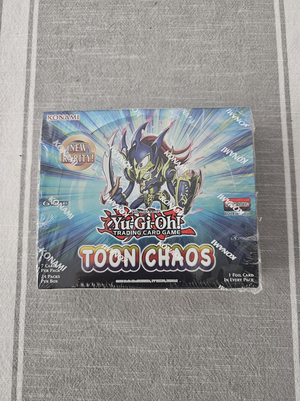 NEW Konami Yu-Gi-Oh Toon Chaos 1st Edition English Booster Box (2020) NEW Konami Yu-Gi-Oh Toon Chaos 1st Edition English Booster Box (2020)