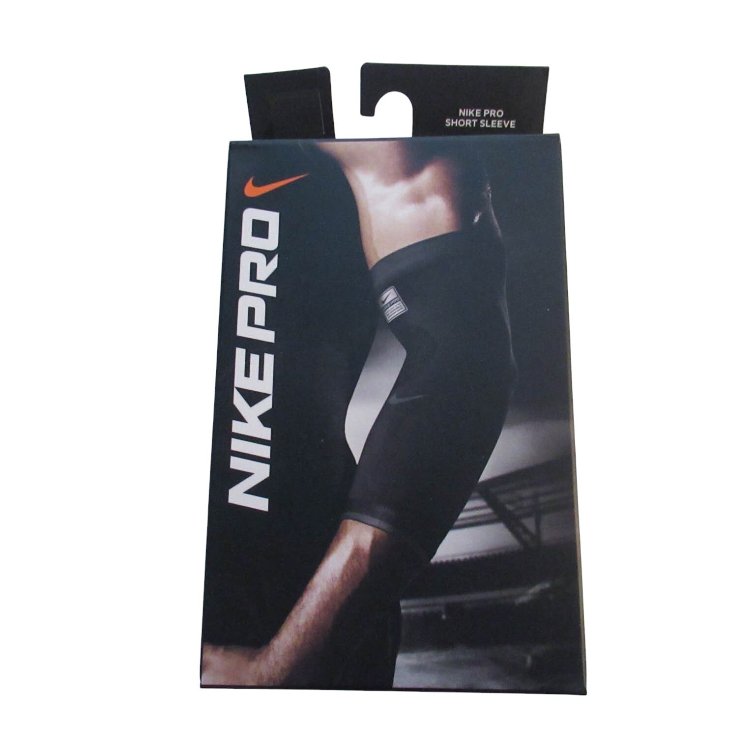 Nike Pro Short Sleeve Arm DRI-FIT Black Stretch Activewear AC1481 NEW Nike Pro Short Sleeve Arm DRI-FIT Black Stretch Activewear AC1481 NEW