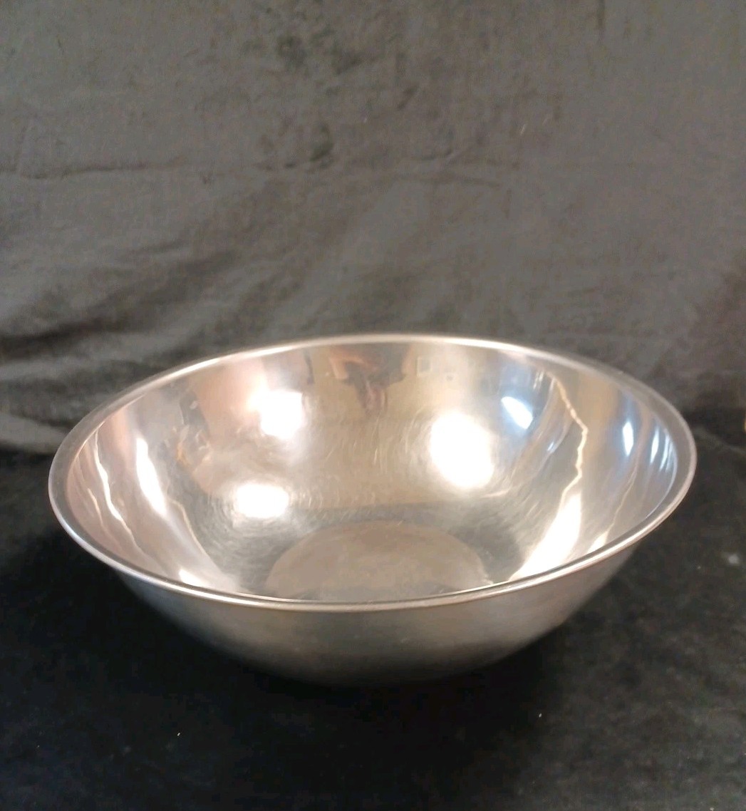 Vintage Vollrath Stainless Steel 13 Quart Mixing Bowl 16 1/4\