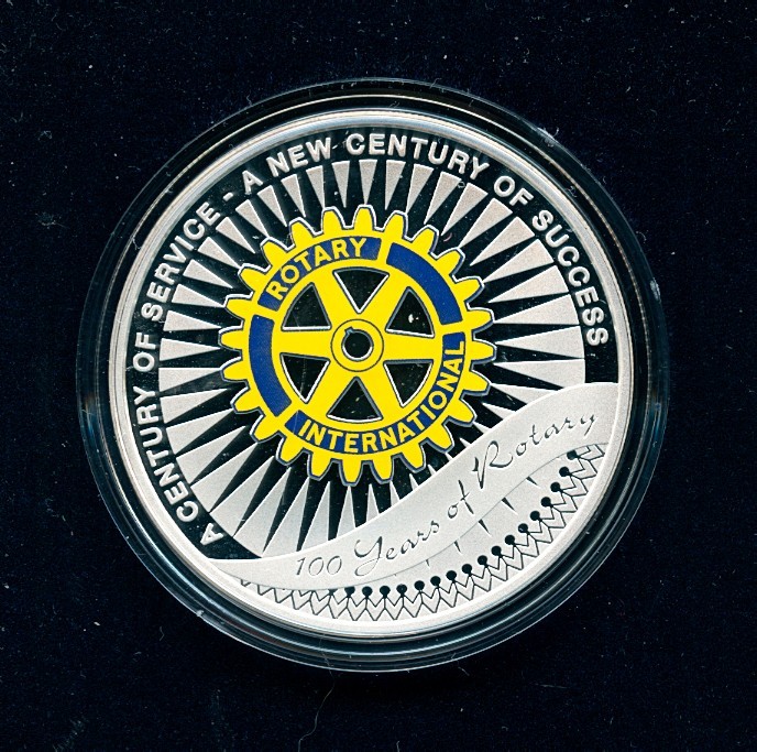 2005 Australia Silver A Century of Service Rotary International OMP + Bonus
