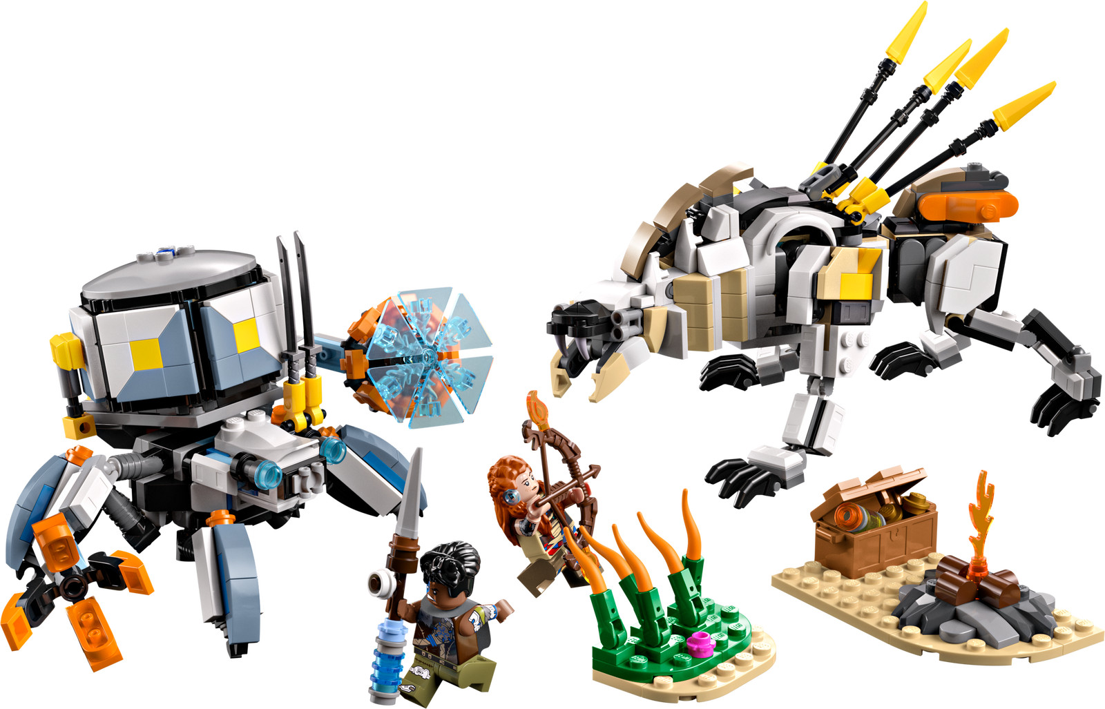 LEGO Horizon: Aloy & Varl Vs. Shell-Walker & Sawtooth (77037) LEGO Horizon: Aloy & Varl Vs. Shell-Walker & Sawtooth (77037)