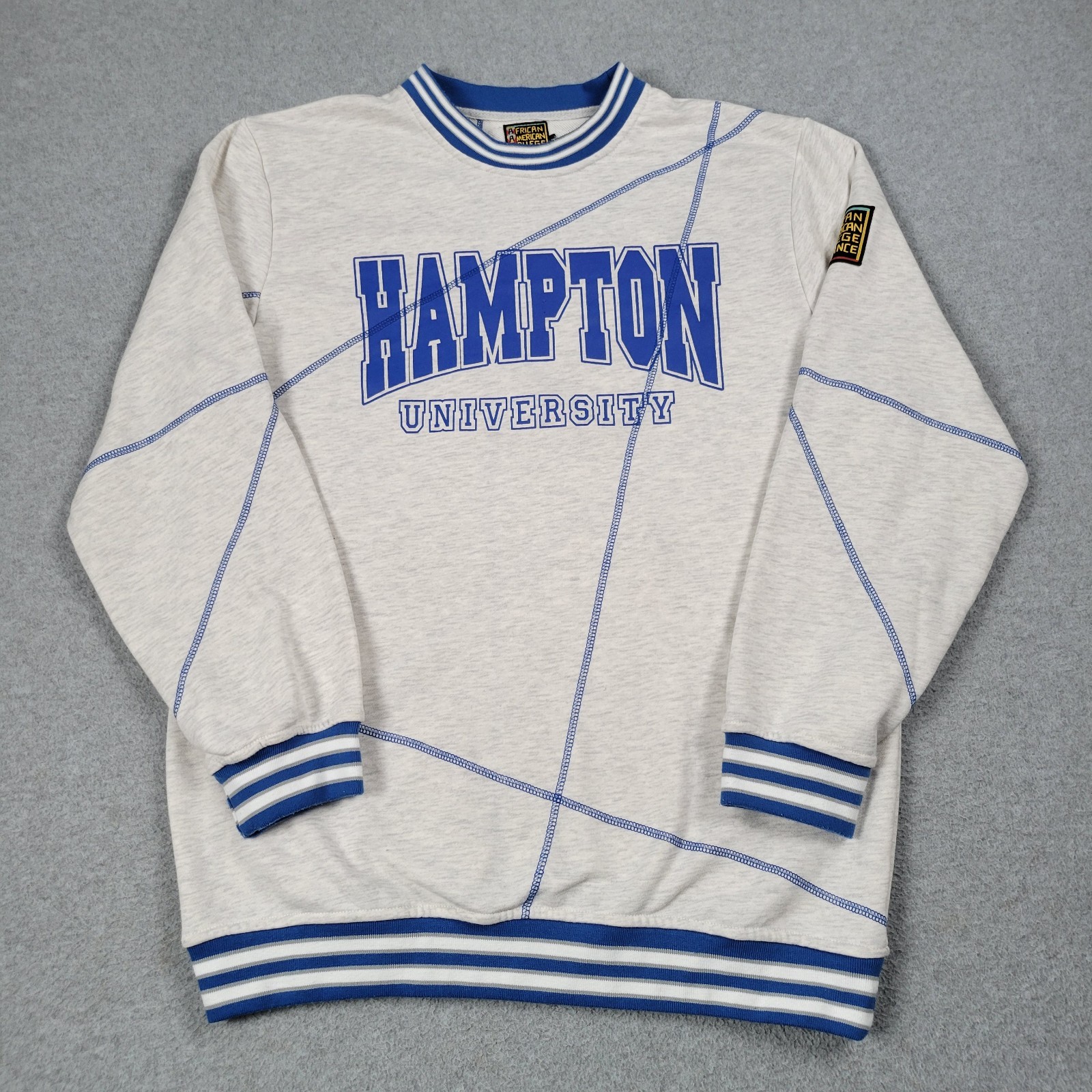 Vintage Hampton University Sweatshirt Men XL African American College Alliance Vintage Hampton University Sweatshirt Men XL African American College Alliance