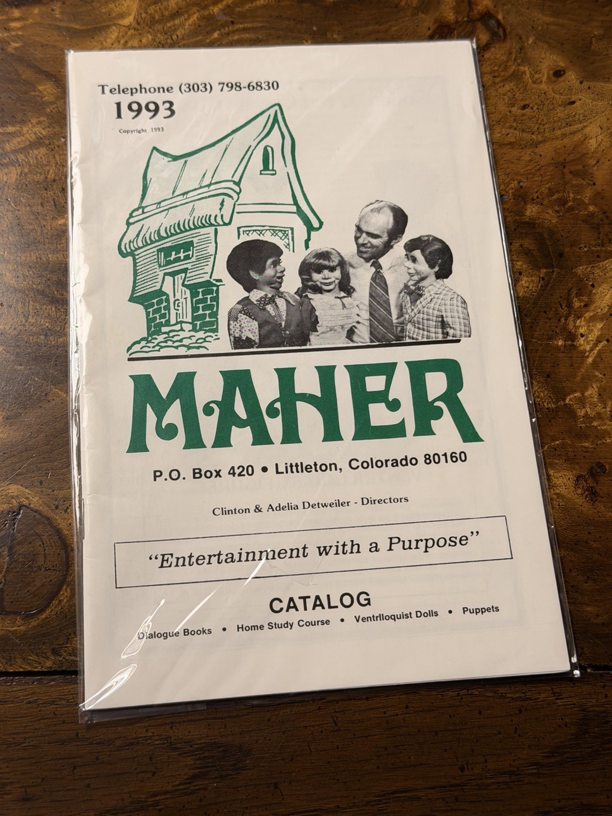 Maher Studios Catalog 1993