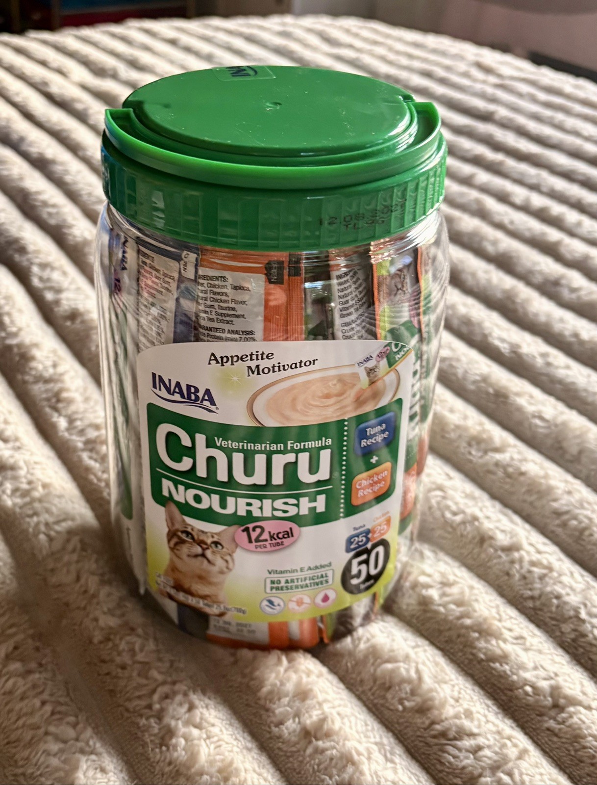 Churu Nourish Veterinary Formula Appetite Motivator Tuna & Chicken 50ct by Inaba