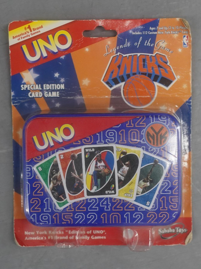 VINTAGE 2005 OFFICIAL NBA NEW YORK KNICKS UNO SPECIAL EDITION CARD GAME SEALED